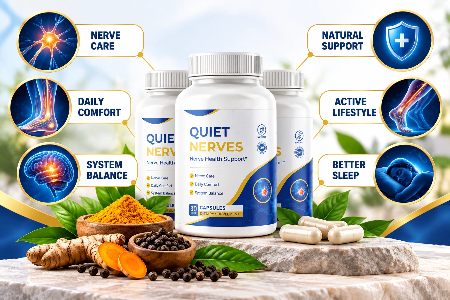 Quiet Nerves Benefits
