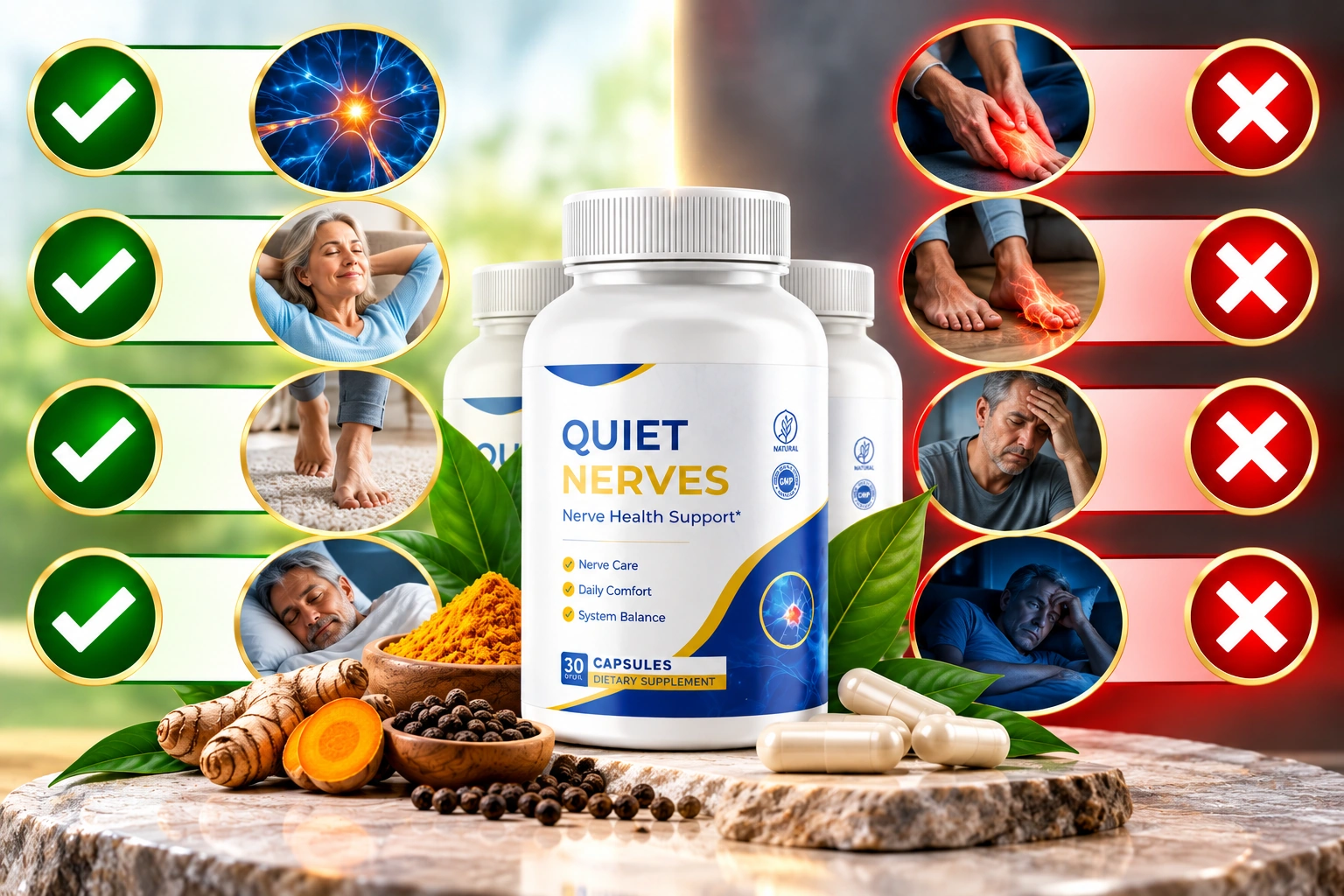 Quiet Nerves pros and cons